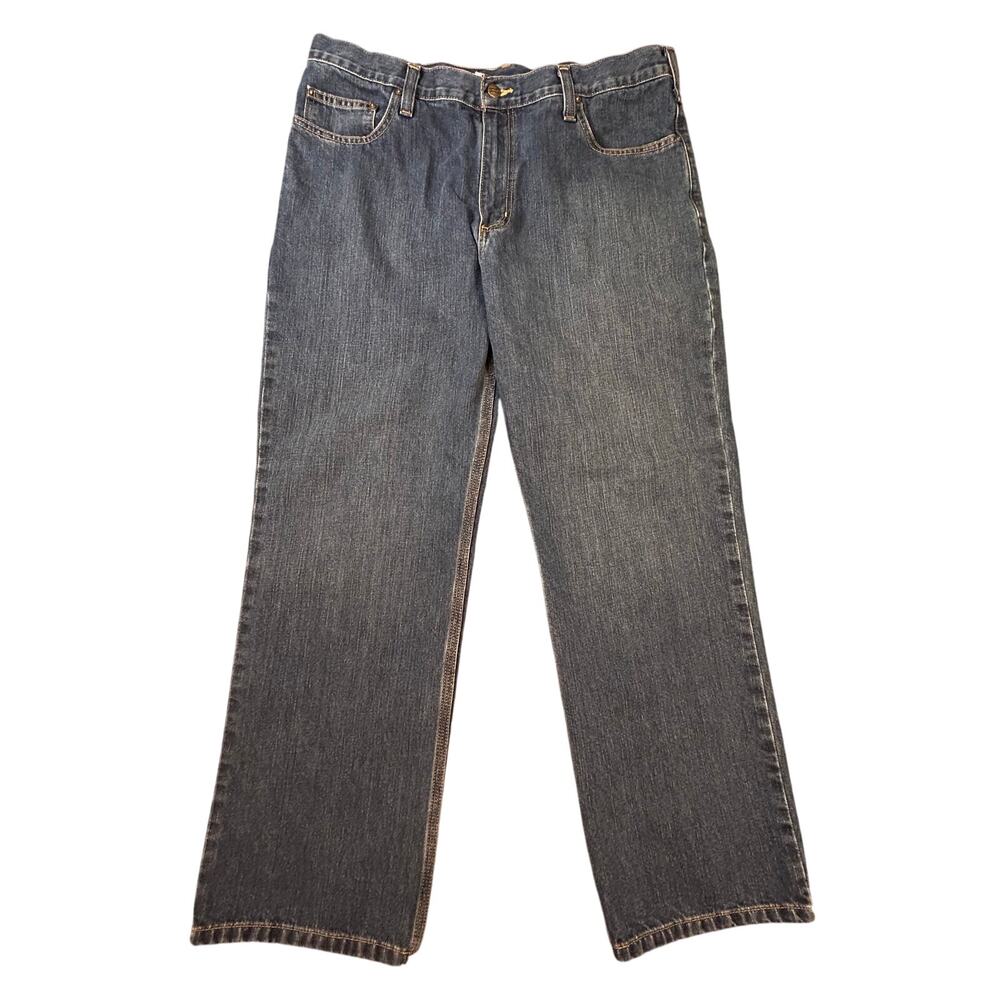 Vintage Carhartt Jeans Men's 36x29 Blue Traditional‎ Straight Leg Fit Y2K Pants